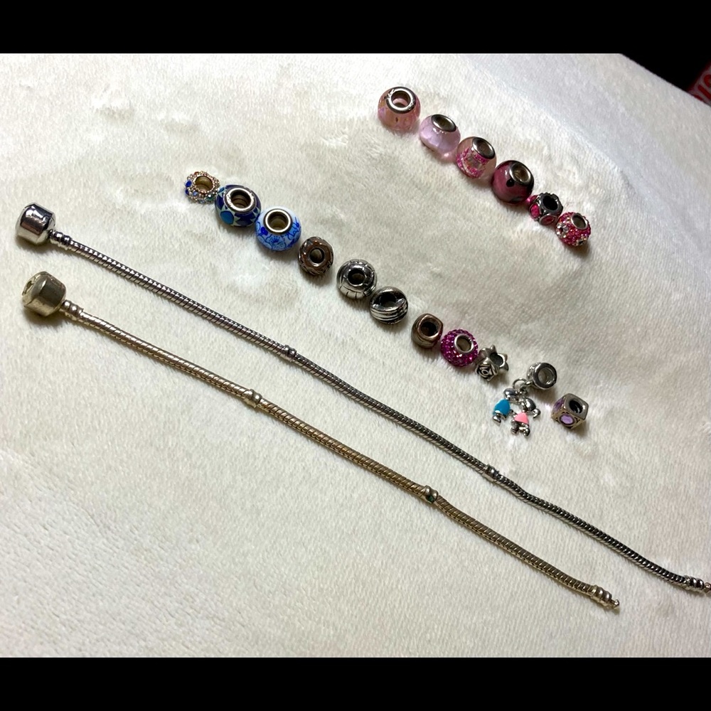 Snake bracelets and charms!
